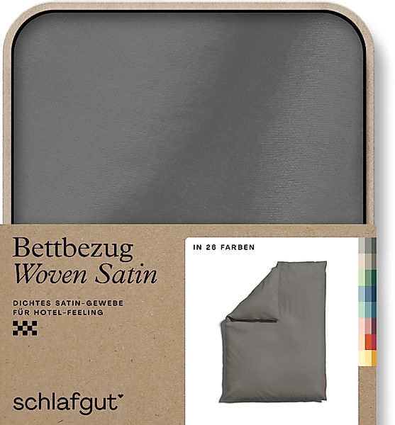 Schlafgut Bettbezug "Woven Satin" besonders dicht gewebt, Mix & Match: pass günstig online kaufen