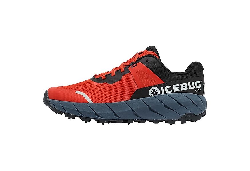 Icebug Arcus BUGrip (mit Spikes, weit) rot/dunkelblau/schwarz Damen Laufsch günstig online kaufen