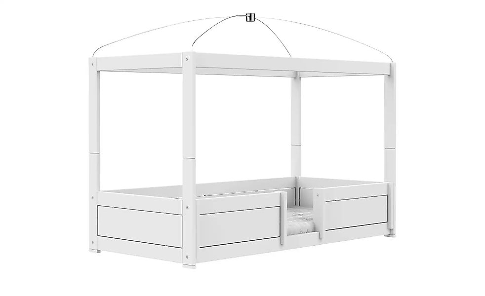 Lifetime Himmelbett  4-in-1 ¦ weiß ¦ Maße (cm): B: 207 H: 161 T: 124.0 Bett günstig online kaufen