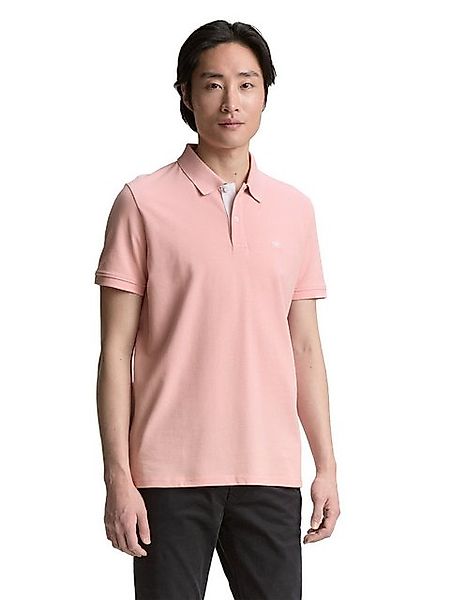 TOM TAILOR Poloshirt mit Knopfleiste und Logo günstig online kaufen