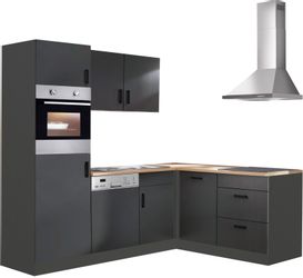 KOCHSTATION Winkelküche "KS-Toronto" Stellbreite 230x170 cm, mit E-Geräten günstig online kaufen