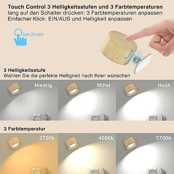 SinLaw LED Wandleuchte LED Wandleuchte Innen, günstig online kaufen
