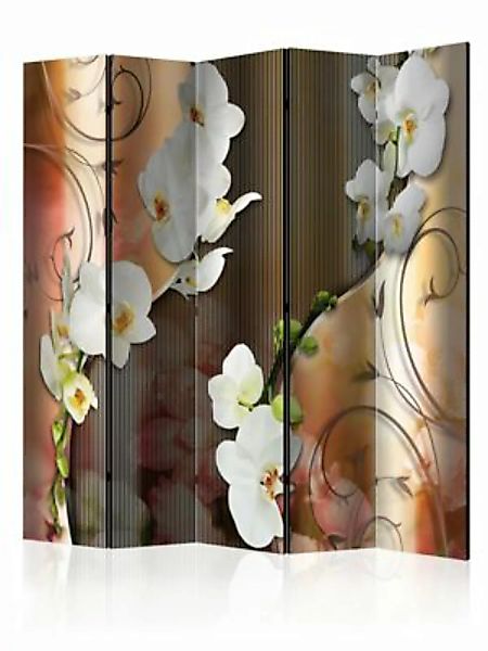artgeist Paravent Orchid II [Room Dividers] mehrfarbig Gr. 225 x 172 günstig online kaufen