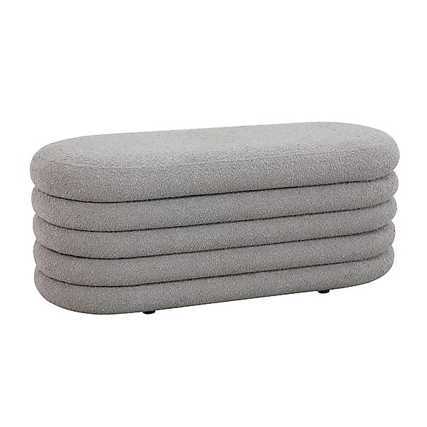 Svita Blossom XL Hocker Mit Stauraum Sitzhocker Ottomane Pouf Teddyboucle H günstig online kaufen