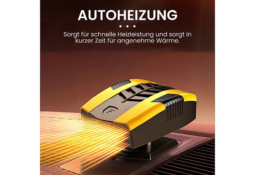Refttenw Heizlüfter 12V Auto Heizlüfter,2 in 1 Tragbare Luftkühler,Heizung, günstig online kaufen