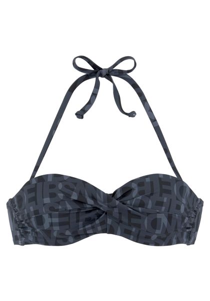 Elbsand Bügel-Bandeau-Bikini-Top "Letra" mit tollem Wording günstig online kaufen