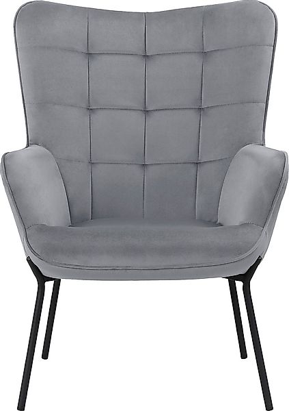 OTTO products Loungesessel »Luukas, Ohrensessel mit Metallbeinen,«, (1 St.) günstig online kaufen