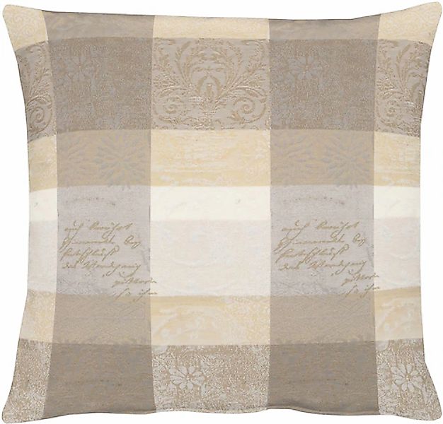 APELT Dekokissen »3042 Zeitlos elegantes Jacquardmotiv«, Kissenhülle mit Fü günstig online kaufen