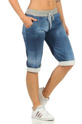 Aurela Damenmode Jogginghose Bermuda Damen Hose günstig online kaufen