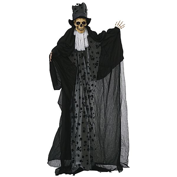 Outsunny Halloween-Dekoration 183cm bewegliches Gespenst Bräutigam in Leben günstig online kaufen