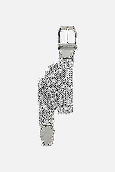 Geflochtener Gürtel mit Lederspitzen günstig online kaufen