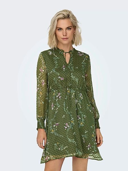 ONLY Minikleid ONLAIDA ELISA LS DRESS WVN (BEZUG) günstig online kaufen