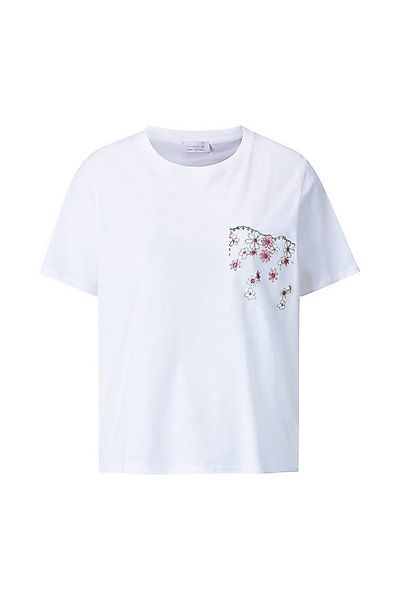 RICHROYAL T-Shirt T-Shirt with Mesh Pocket, white günstig online kaufen