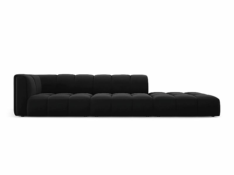 Milo Casa | Ecksofa Francesca Samt rechts 4-Sitzer günstig online kaufen