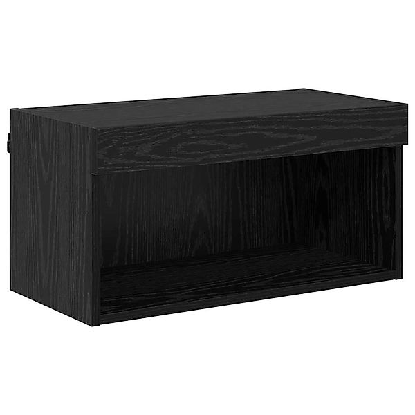 vidaXL TV-Schrank Schwarz Eichen-Optik 60 x 30 x 30 cm Holzwerkstoff 882964 günstig online kaufen