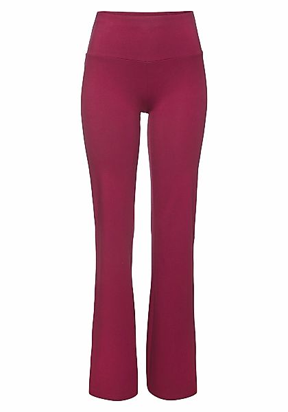 LASCANA ACTIVE Jazzpants mit breitem Bündchen günstig online kaufen