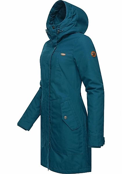 Ragwear Wintermantel "Jannisa", stylischer Damen Winterparka mit Kapuze günstig online kaufen