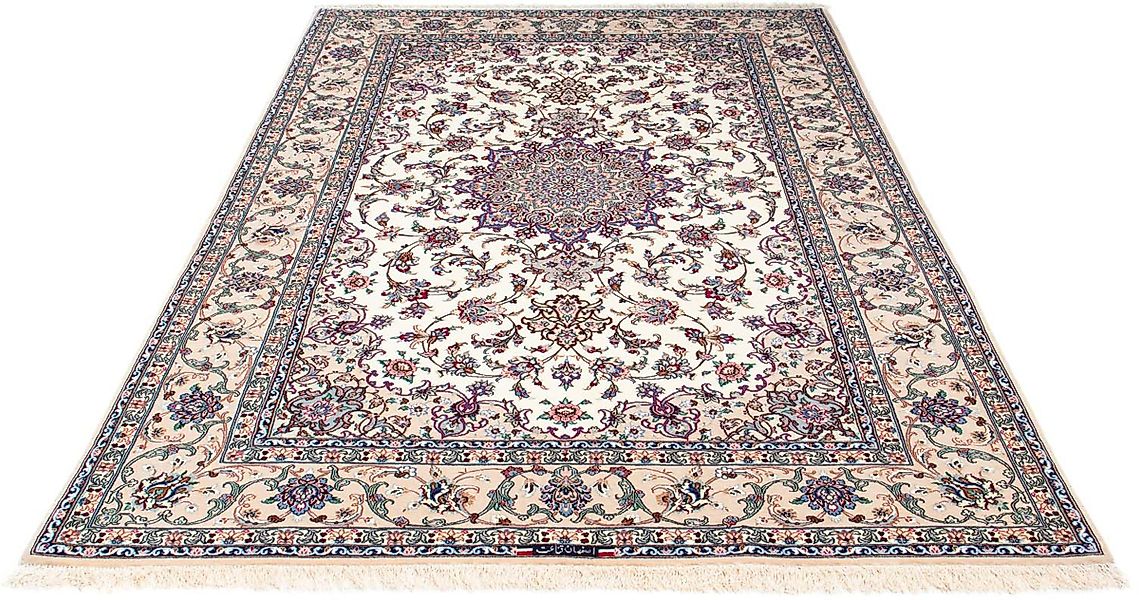 morgenland Orientteppich »Perser - Isfahan - Premium - 228 x 151 cm - beige günstig online kaufen