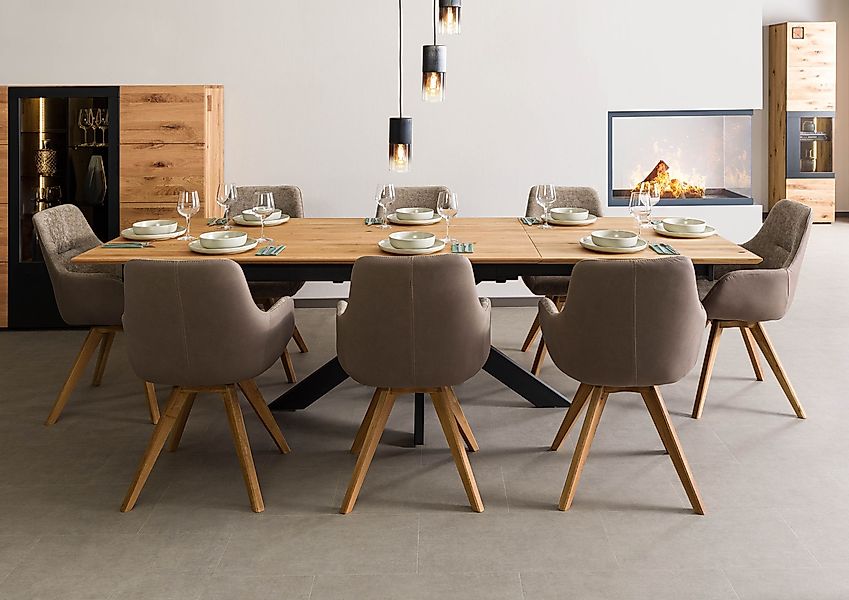 Massivmoebel24 Esstisch KITZBÜHEL (Massivholz, Massivholztisch), Esstisch günstig online kaufen