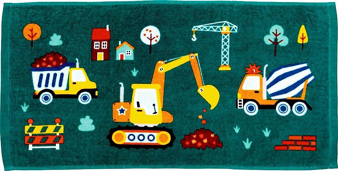 COPPENRATH DIE SPIEGELBURG Gästehandtuch Zauberhandtuch Bagger Ed.2 - Wenn günstig online kaufen