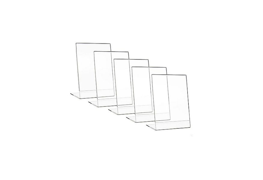 HMF Bilderrahmen 4693 Acryl Tischaufsteller schräg, für 1 Bilder (5 St), L- günstig online kaufen