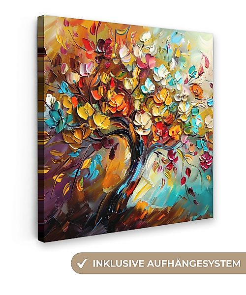 OneMillionCanvasses® Leinwandbild Baum - Abstrakt - günstig online kaufen