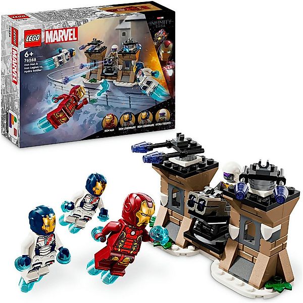 LEGO® Iron Man & Iron Legion vs. HYDRA-Soldat (76288), LEGO Super Heroes Ko günstig online kaufen