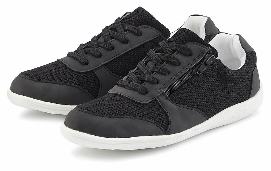 Vivance Sneaker "Schnürhalbschuh, Freizeitschuh,", mit Reißverschluss, ultr günstig online kaufen
