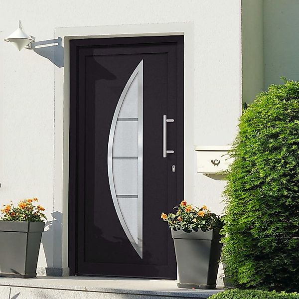 vidaXL Haustür Haustür Anthrazit 98x190 cm günstig online kaufen