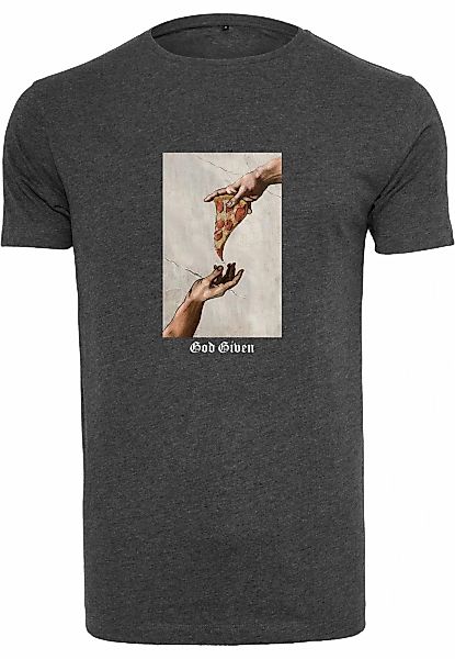 MisterTee T-Shirt "MisterTee Herren God Given Pizza Tee" 1 Stk. tlg. günstig online kaufen