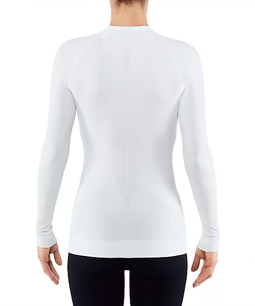 FALKE Damen Langarmshirt Maximum Warm, M, Weiß, Uni, 33042-286003 günstig online kaufen