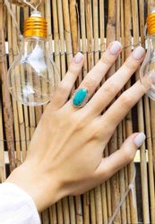 mantraroma Silberring DAHAB oval groß aus günstig online kaufen