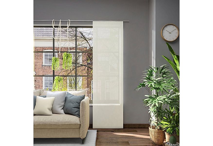 Neutex for you! Schiebegardine Libre-ECO (1 St), halbtransparent, Jacquard, günstig online kaufen