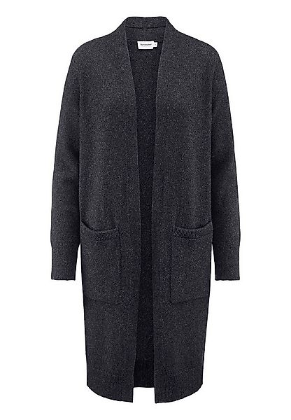 Hessnatur Strickjacke Relaxed aus Bio-Schurwolle mit Bio-Baumwolle (1-tlg) günstig online kaufen