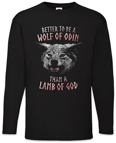 Urban Backwoods Langarmshirt Wolf Of Odhin Langarm T-Shirt Odin Wölfe Geri günstig online kaufen