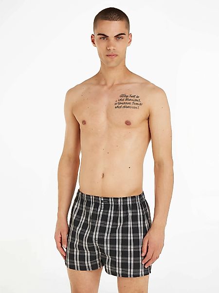 Calvin Klein Underwear Woven Boxer 3 Einheiten XL Black / Morgan Plaid / Mo günstig online kaufen