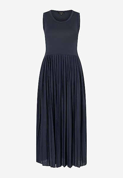 Jersey-Plisseekleid, marine, Sommer-Kollektion günstig online kaufen