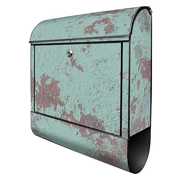 Banjado Design Briefkasten Schwarz Pulverbeschichtet 39x47x14cm 2 Schlüssel günstig online kaufen