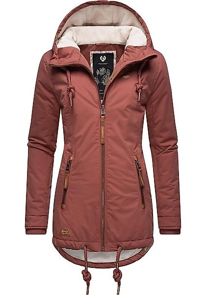 Ragwear Winterjacke Zuzka Winter Wasserdichter Winterparka mit Teddyfleece günstig online kaufen