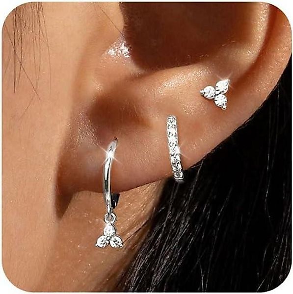 LuxusKollektion Schmuckset Ohrringe Set Silber 925 günstig online kaufen