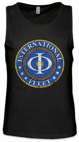 Urban Backwoods Tanktop Vintage International Fleet Logo Ärmelloses T-Shirt günstig online kaufen