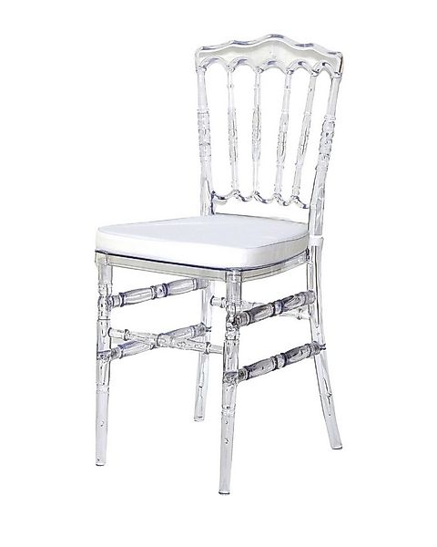 dazikemo Esszimmerstuhl 2x Acryl Polycarbonat Stuhl 90x40cm günstig online kaufen