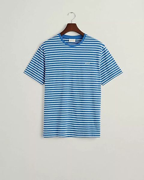 Gant T-Shirt STRIPED T-SHIRT, EVENING BLUE günstig online kaufen