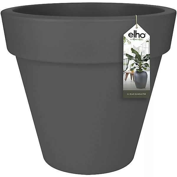 Elho Blumentopf Pure Ø 49 cm Anthrazit günstig online kaufen