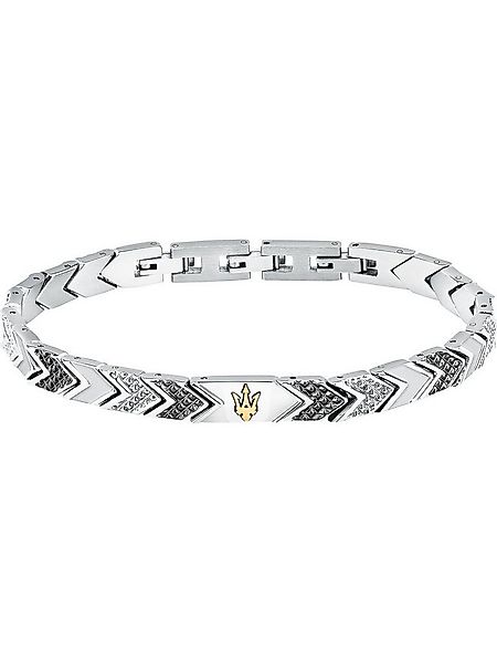 MASERATI Edelstahlarmband Maserati Herren-Armband Edelstahl günstig online kaufen
