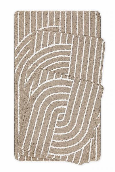 Wecon home Basics Badematte »Hilda«, waschbar, rutschfest, strapazierfähig, günstig online kaufen