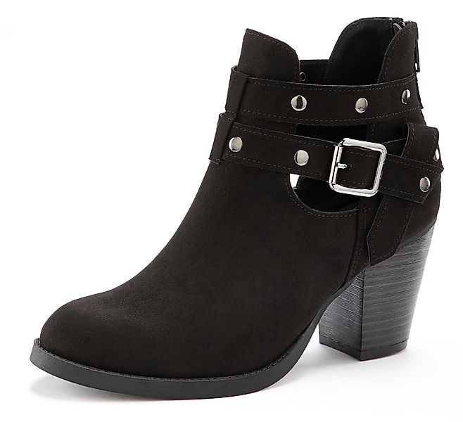 LASCANA Cowboy Stiefelette, Cowboy Boots, Western Stiefelette, Ankleboots V günstig online kaufen