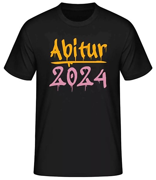 Abitur 2024 Graffiti · Männer Basic T-Shirt günstig online kaufen
