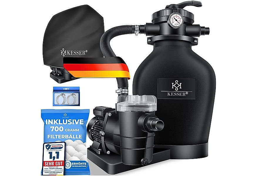 KESSER Sandfilteranlage, Sandfilteranlage Sandfilter 700g Filterbälle erset günstig online kaufen