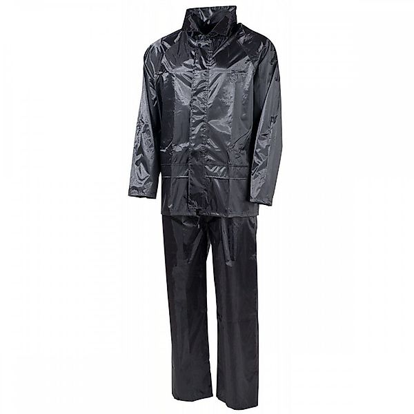 MFH Regenmantel Regenanzug, Polyester, schwarz - günstig online kaufen